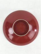 Japanese Wooden Lacquered Sake Cup Sakazuki Red Vtg Imperial Guinomi Ochoko G93