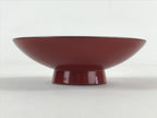 Japanese Wooden Lacquered Sake Cup Sakazuki Red Vtg Imperial Guinomi Ochoko G93
