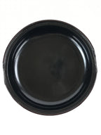 Japanese Wooden Lacquerware Lidded Bowl Rice Container Vtg Black Urushi L15
