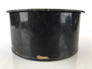 Japanese Wooden Lacquerware Lidded Rice Container Ohitsu Vtg Urushi UR947