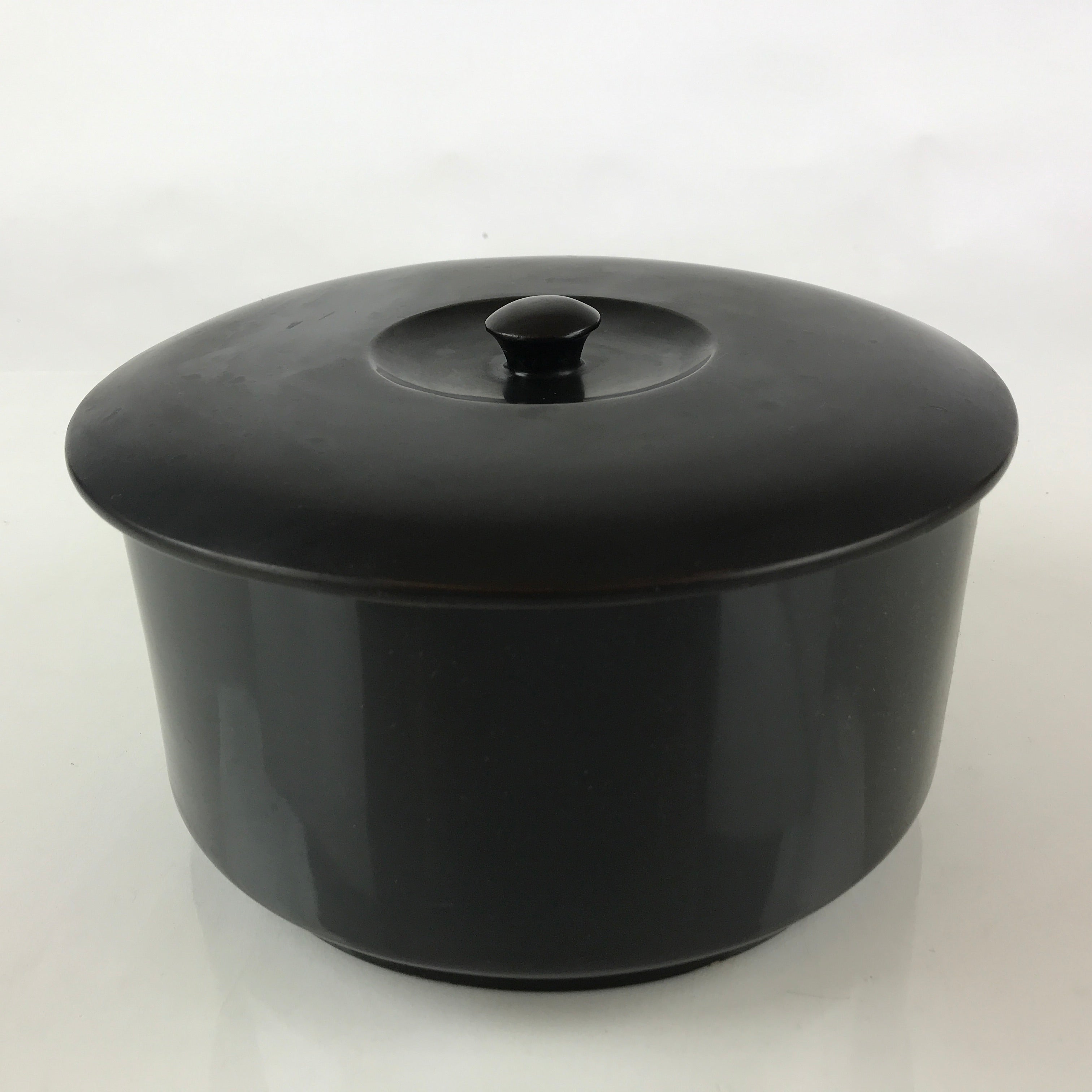 Japanese Wooden Lacquerware Lidded Rice Container Ohitsu Vtg Urushi UR ...
