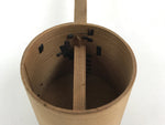 Japanese Wooden Ladle Water Scoop Vtg Hishaku Buddhist Shinto Items BU996