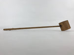 Japanese Wooden Ladle Water Scoop Vtg Hishaku Buddhist Shinto Items BU996