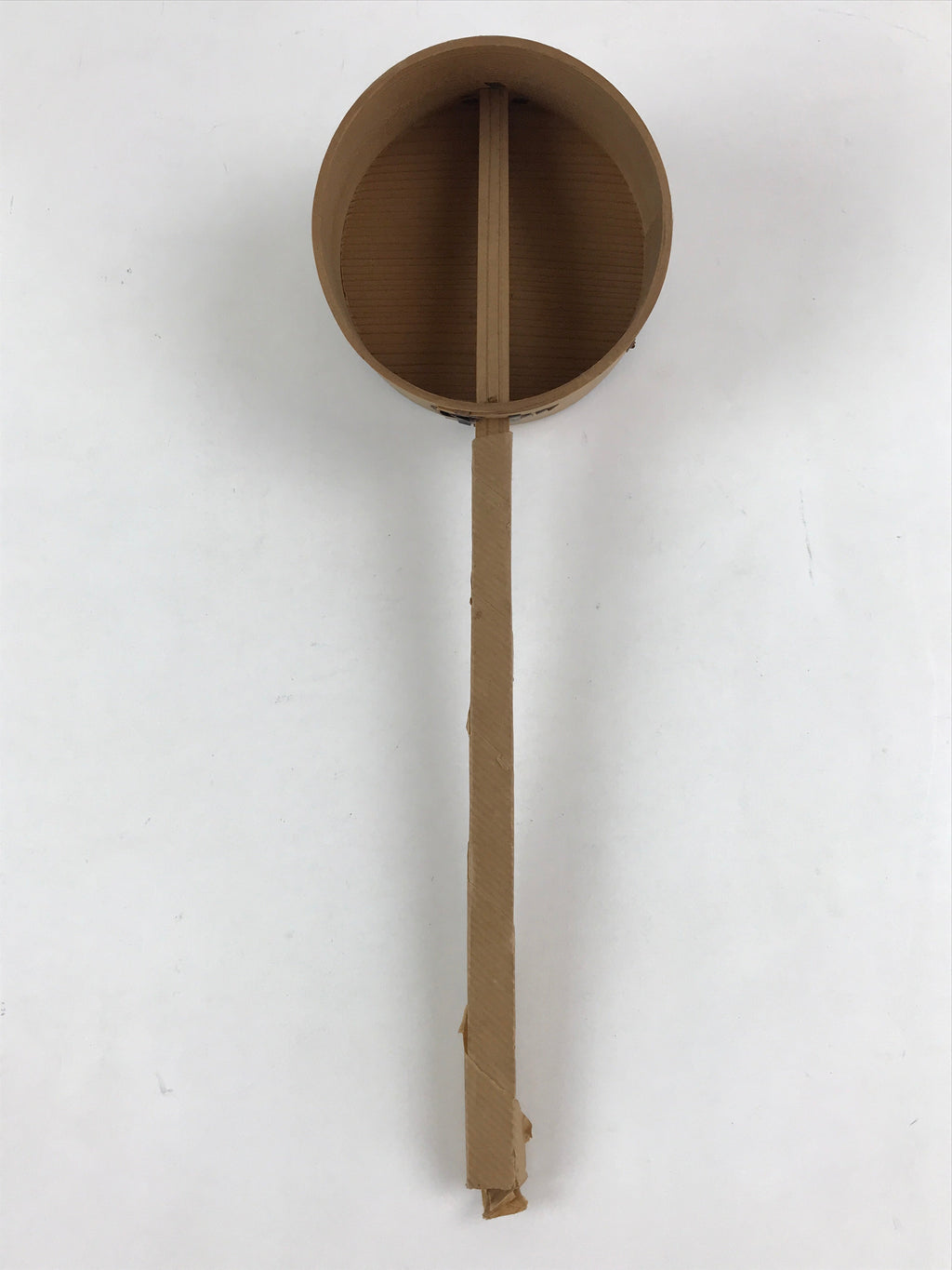 Japanese Wooden Ladle Water Scoop Vtg Hishaku Buddhist Shinto Items BU997