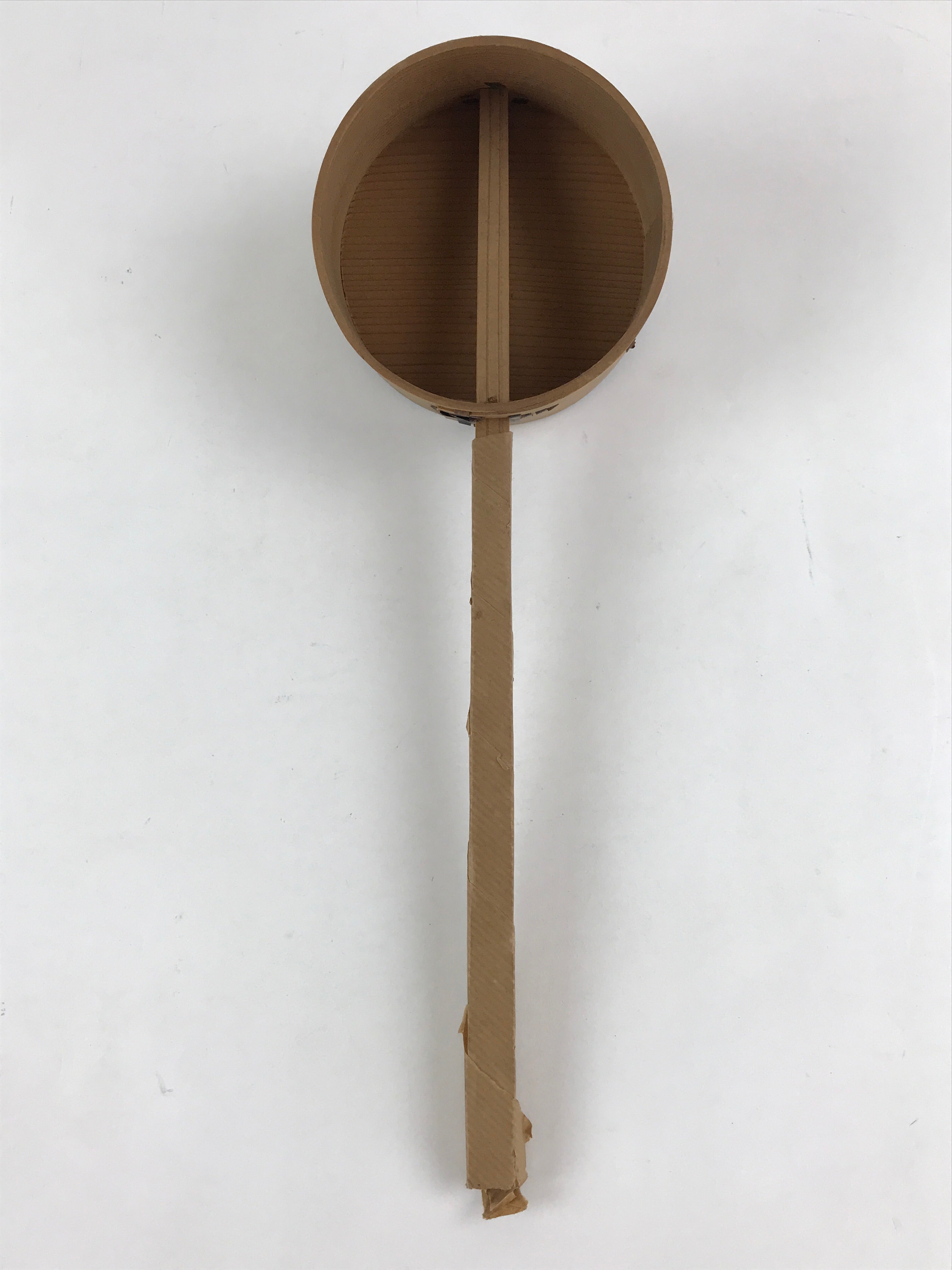 Japanese Wooden Ladle Water Scoop Vtg Hishaku Buddhist Shinto Items BU997