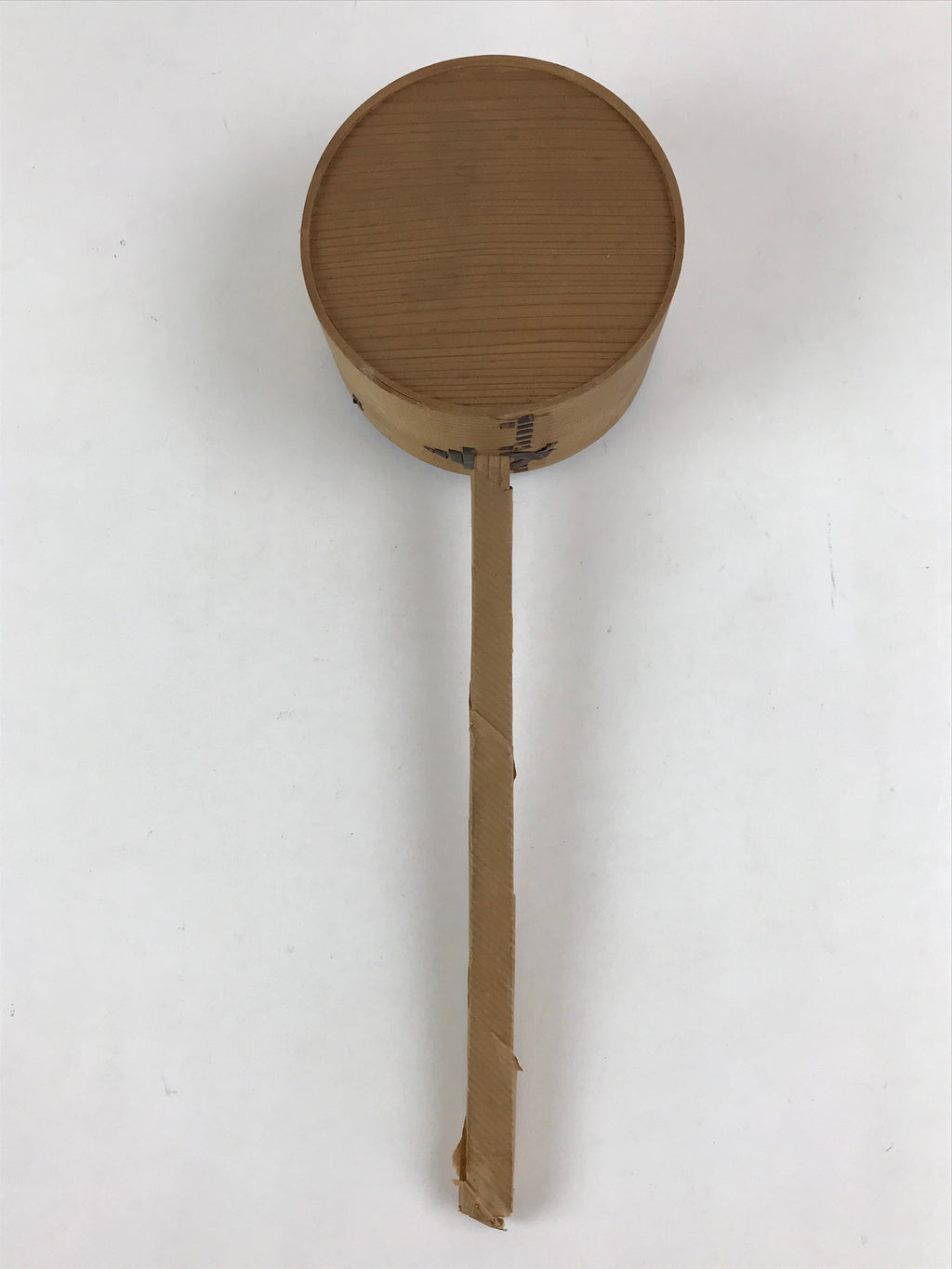Japanese Wooden Ladle Water Scoop Vtg Hishaku Buddhist Shinto Items BU997