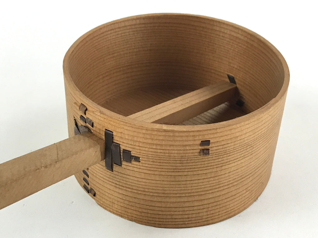 Japanese Wooden Ladle Water Scoop Vtg Hishaku Buddhist Shinto Items BU997