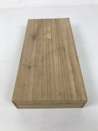 Japanese Wooden Lidded Incense Storage Box Inside 28.5x13.3x3cm Brown X174