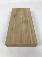 Japanese Wooden Lidded Incense Storage Box Inside 28.5x13.3x3cm Brown X174