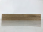 Japanese Wooden Lidded Incense Storage Box Inside 28.5x13.3x3cm Brown X174
