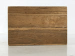Japanese Wooden Lidded Pottery Storage Box Inside 11.8x10x7.4cm Brown X200