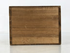 Japanese Wooden Lidded Pottery Storage Box Inside 11.8x10x7.4cm Brown X200