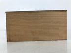 Japanese Wooden Lidded Pottery Storage Box Inside 16x9x8.2cm Brown X197