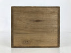 Japanese Wooden Lidded Pottery Storage Box Inside 17.2x10.2x7.8cm Brown X192