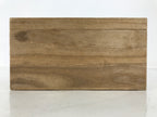 Japanese Wooden Lidded Pottery Storage Box Inside 17.2x10.2x7.8cm Brown X192