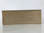 Japanese Wooden Lidded Pottery Storage Box Inside 29.8x10x10cm Brown X181