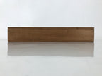 Japanese Wooden Lidded Pottery Storage Box Inside 32.6x9.4x4.8cm Brown X199