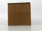 Japanese Wooden Lidded Pottery Storage Box Inside 45x10x10cm Brown X217