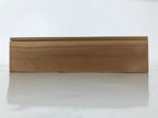 Japanese Wooden Lidded Sake Cup Storage Box Inside 21.5x14.3x5cm Brown X173