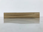 Japanese Wooden Lidded Storage Box Inside 28.3x13x1.8cm Incense Brown X227