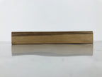 Japanese Wooden Lidded Storage Box Inside 28.3x13x1.8cm Incense Brown X227