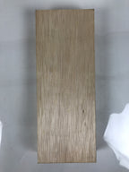 Japanese Wooden Lidded Storage Box Inside 30.8x10.7x3.2cm Incense Brown X220