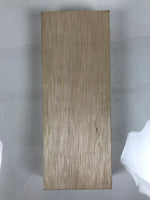 Japanese Wooden Lidded Storage Box Inside 30.8x10.7x3.2cm Incense Brown X220