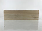 Japanese Wooden Lidded Storage Box Inside 39.5x39.5x7cm Paulownia Kiri X109