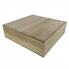 Japanese Wooden Lidded Storage Box Inside 39.5x39.5x7cm Paulownia Kiri X109
