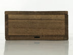 Japanese Wooden Lidded Storage Storage Box Inside 9.6x9.5x3.5cm Brown X172