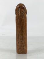 Japanese Wooden Phallic Amulet Vtg Tagata Shrine Folk Craft Hounen Matsuri ST45
