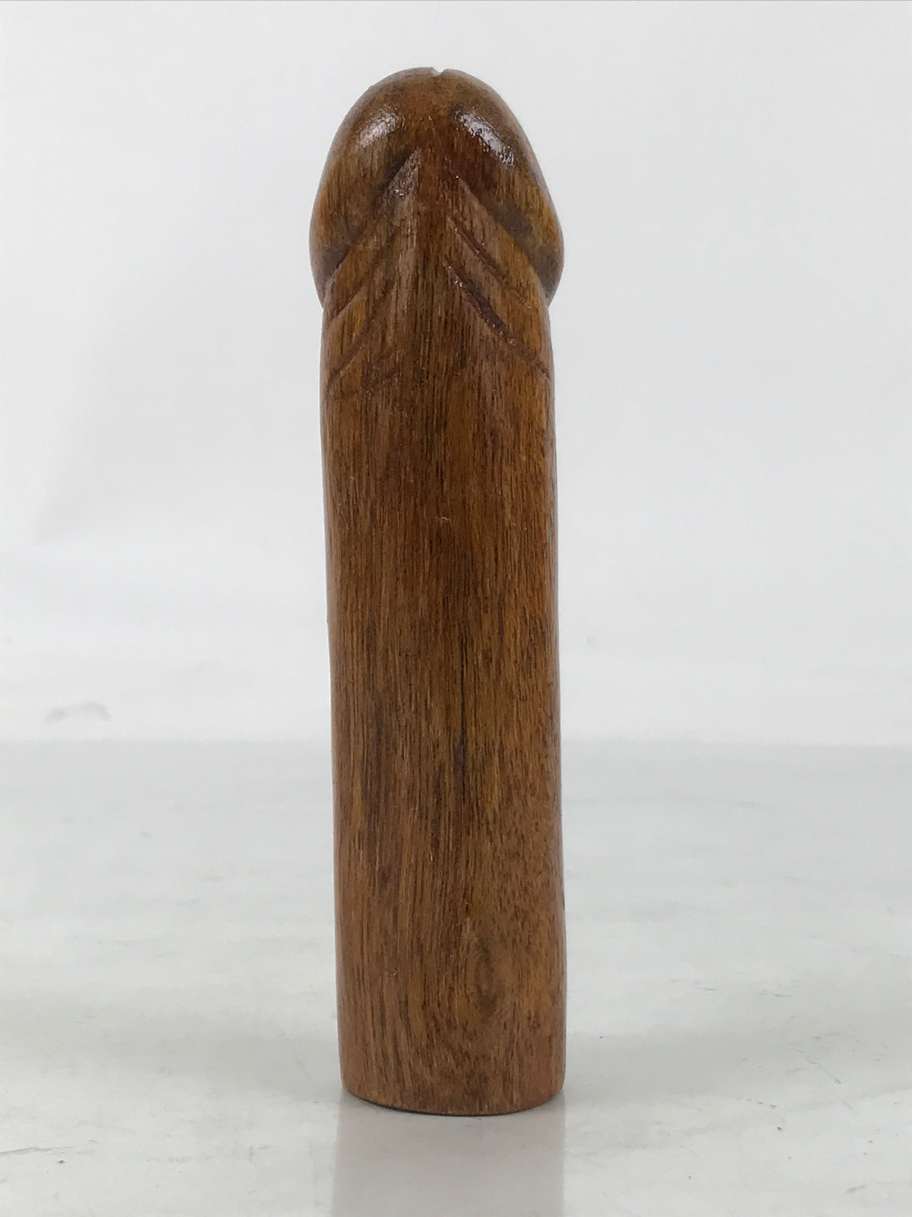 Japanese Wooden Phallic Amulet Vtg Tagata Shrine Folk Craft Hounen Matsuri ST45