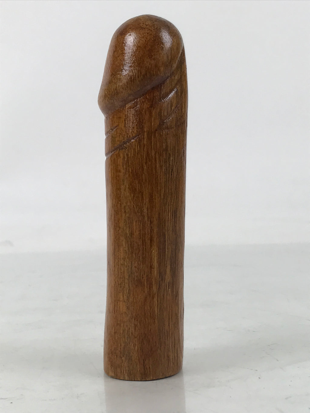 Japanese Wooden Phallic Amulet Vtg Tagata Shrine Folk Craft Hounen Matsuri ST45