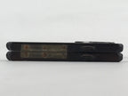 Japanese Wooden Plate Stand Picture Frame Stand Vtg Display Saratate Brown JK538