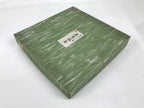 Japanese Wooden Serving Tray Obon Vtg Brown Round Grain Whirl Anniversary LWB167