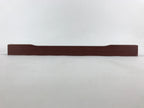 Japanese Wooden Serving Tray Vtg Large Obon Makie Kiri Paulownia Flowers UR989