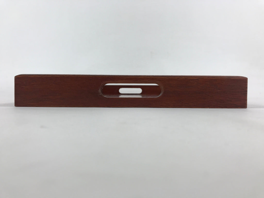 Japanese Wooden Serving Tray Vtg Large Obon Makie Kiri Paulownia Flowers UR989
