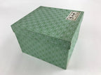Japanese Wooden Sewing Box Haribako Vtg Tansu 3 Drawers Maki-e Flowers T344