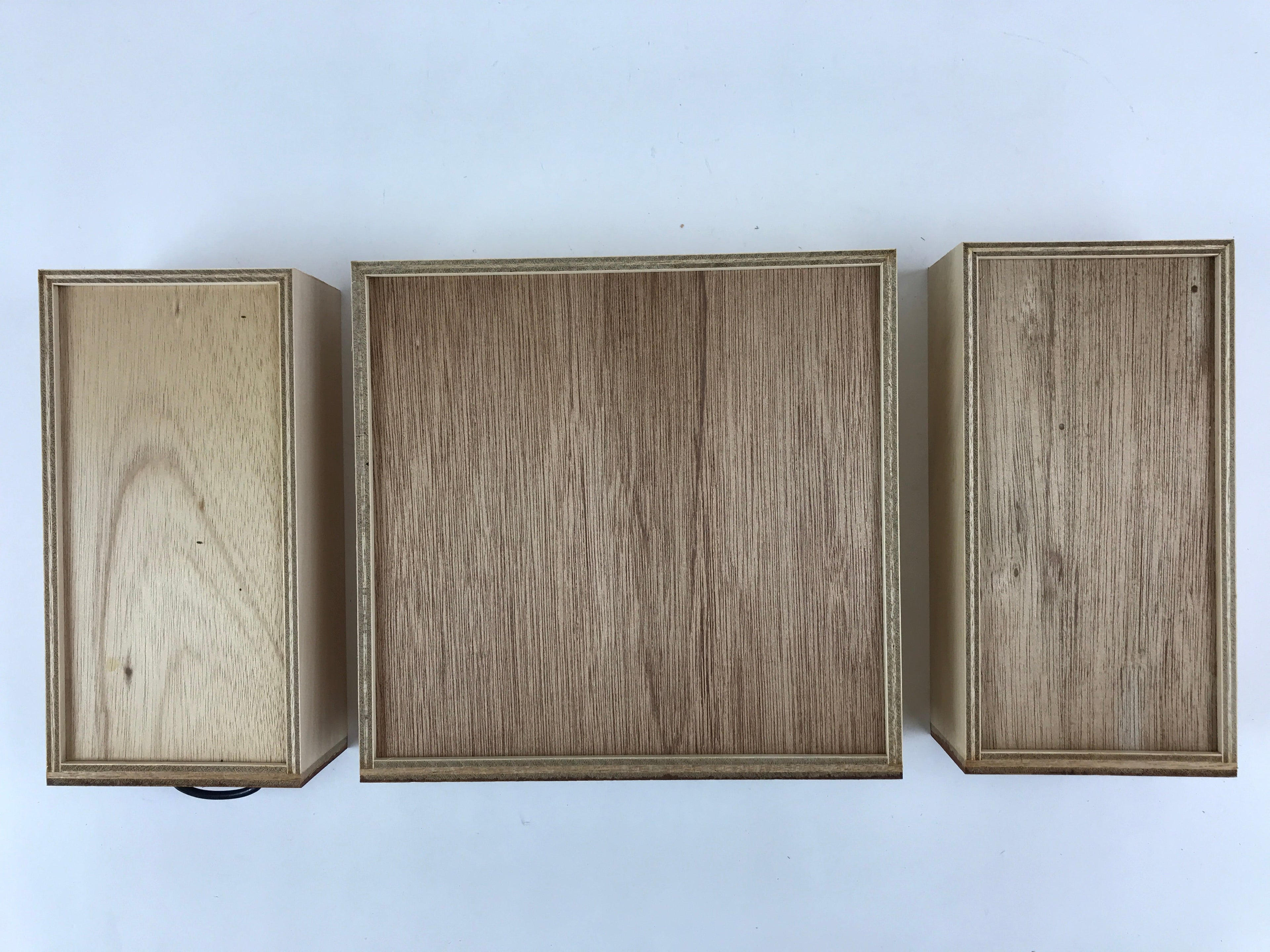 Japanese Wooden Sewing Box Haribako Vtg Tansu 3 Drawers Maki-e Flowers T344