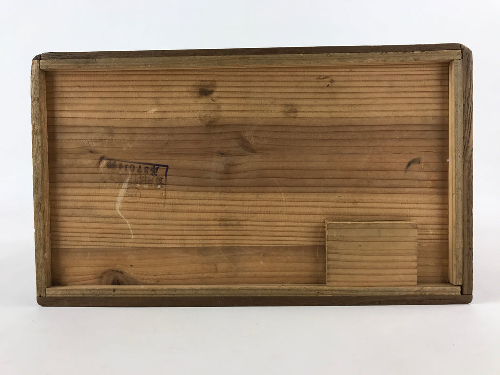 Japanese Wooden Sewing Box Haribako Vtg Tansu 4 Drawers Movable Pin Stand T347