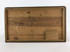 Japanese Wooden Sewing Box Haribako Vtg Tansu 4 Drawers Movable Pin Stand T347