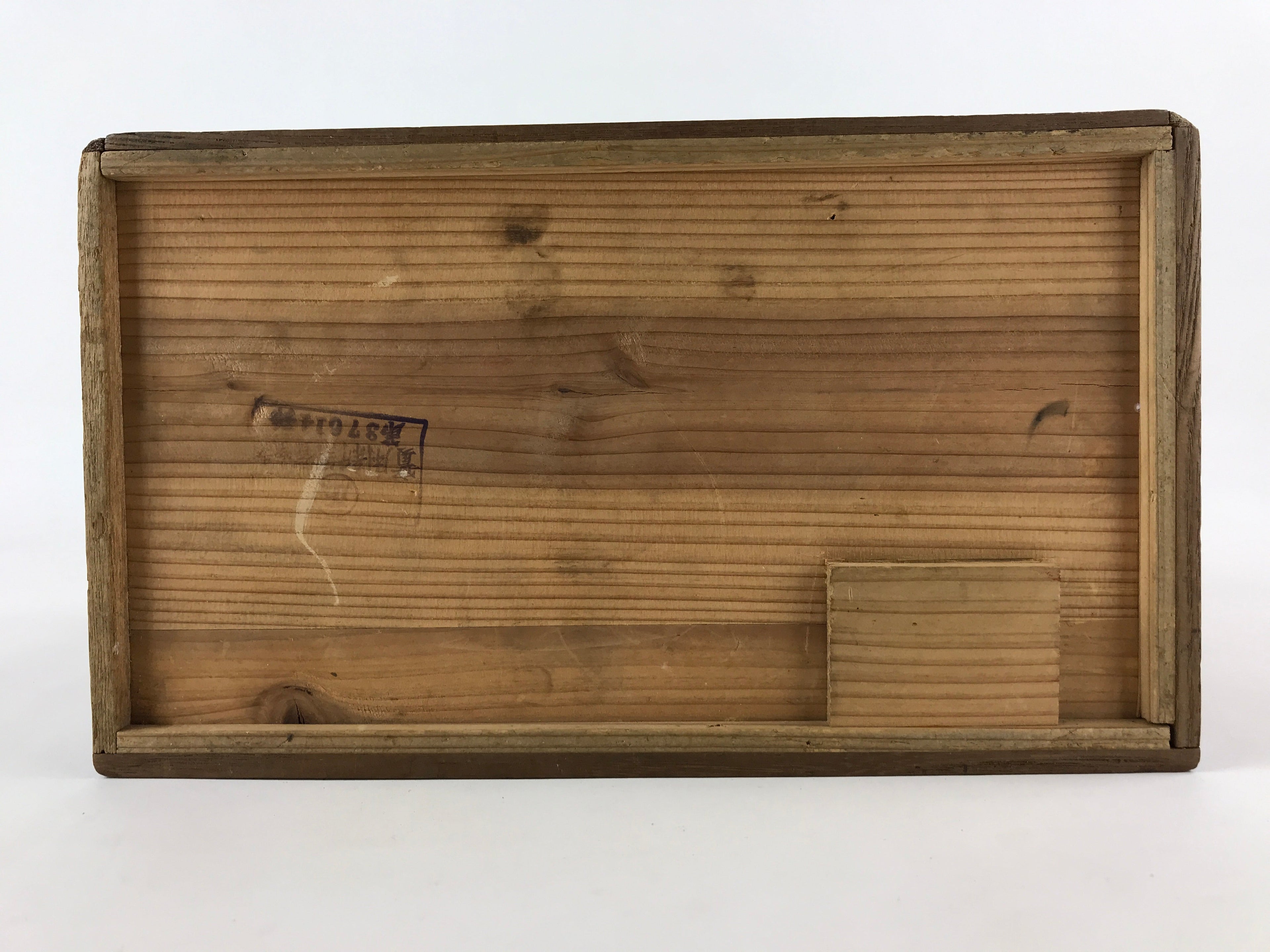 Japanese Wooden Sewing Box Haribako Vtg Tansu 4 Drawers Movable Pin Stand T347