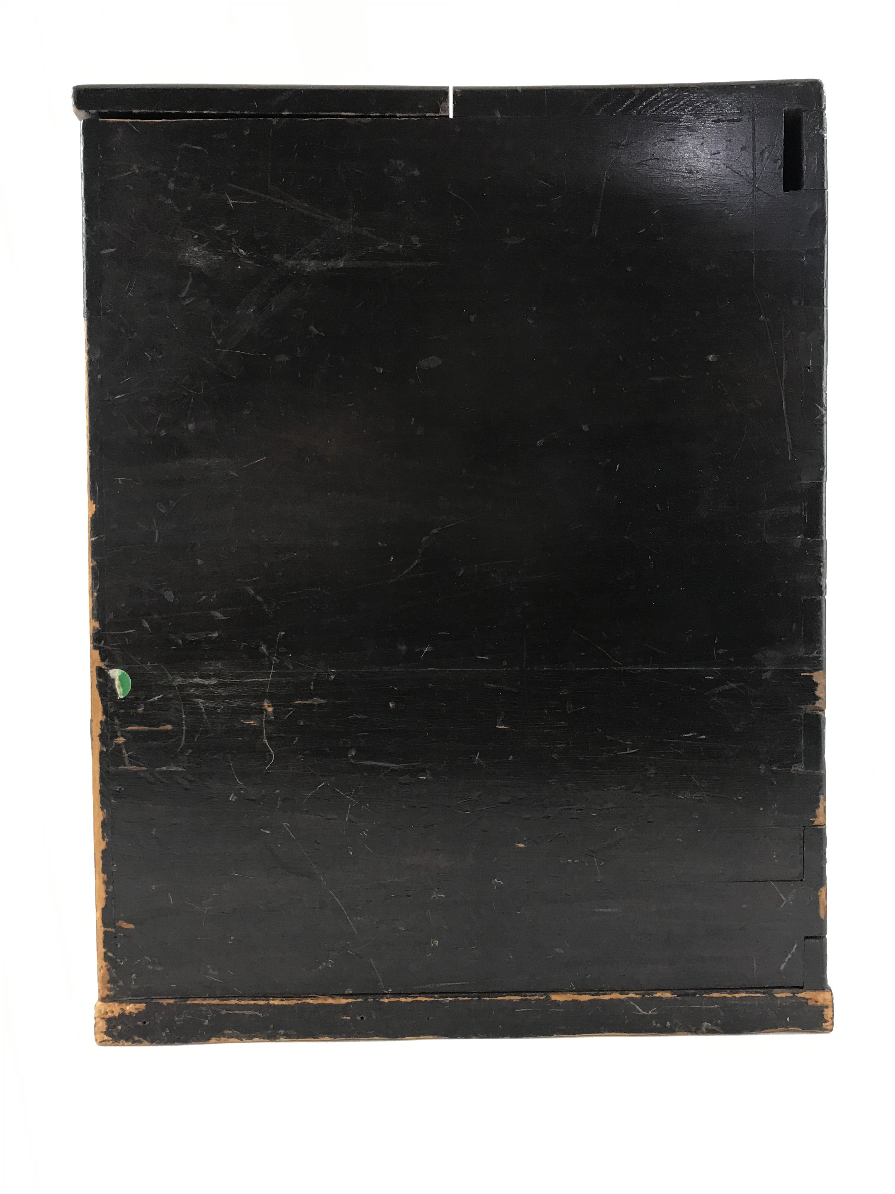 Japanese Wooden Sewing Box Haribako Vtg Tansu 5 Drawers Dark Brown T346