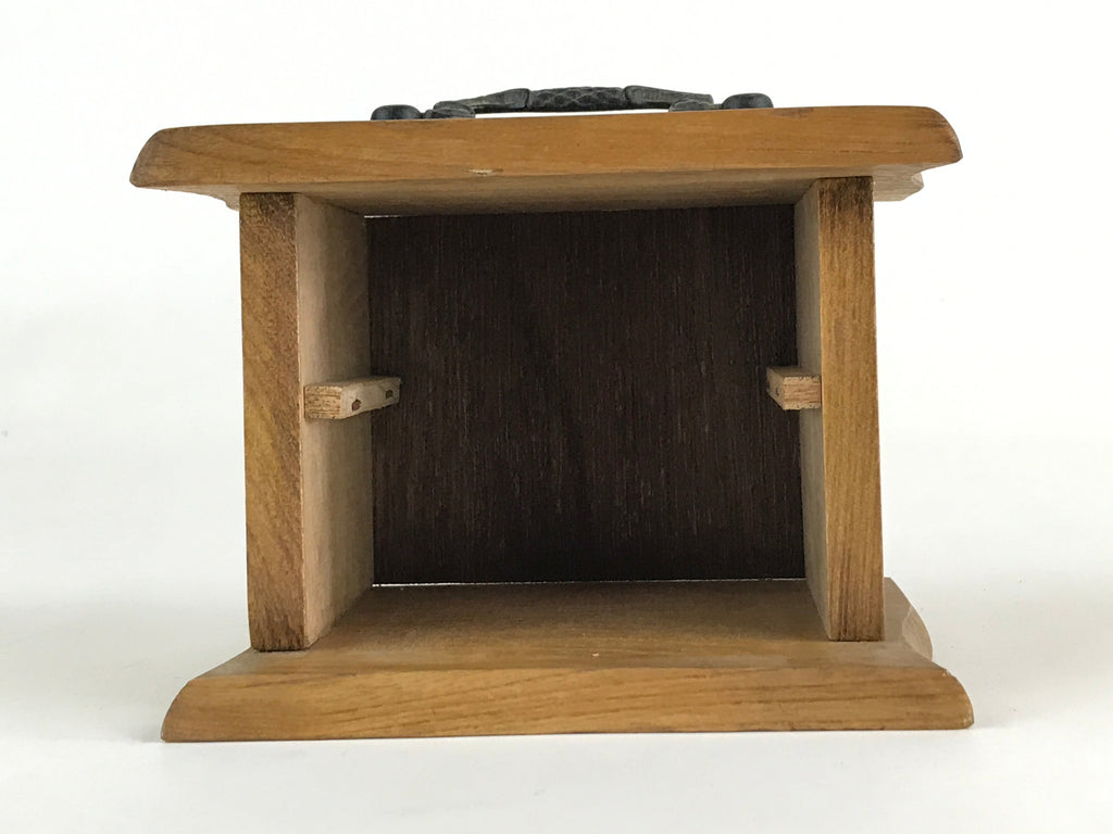 Japanese Wooden Sewing Box Haribako Vtg Tansu Chest 2 Drawers Hida Takayama T335