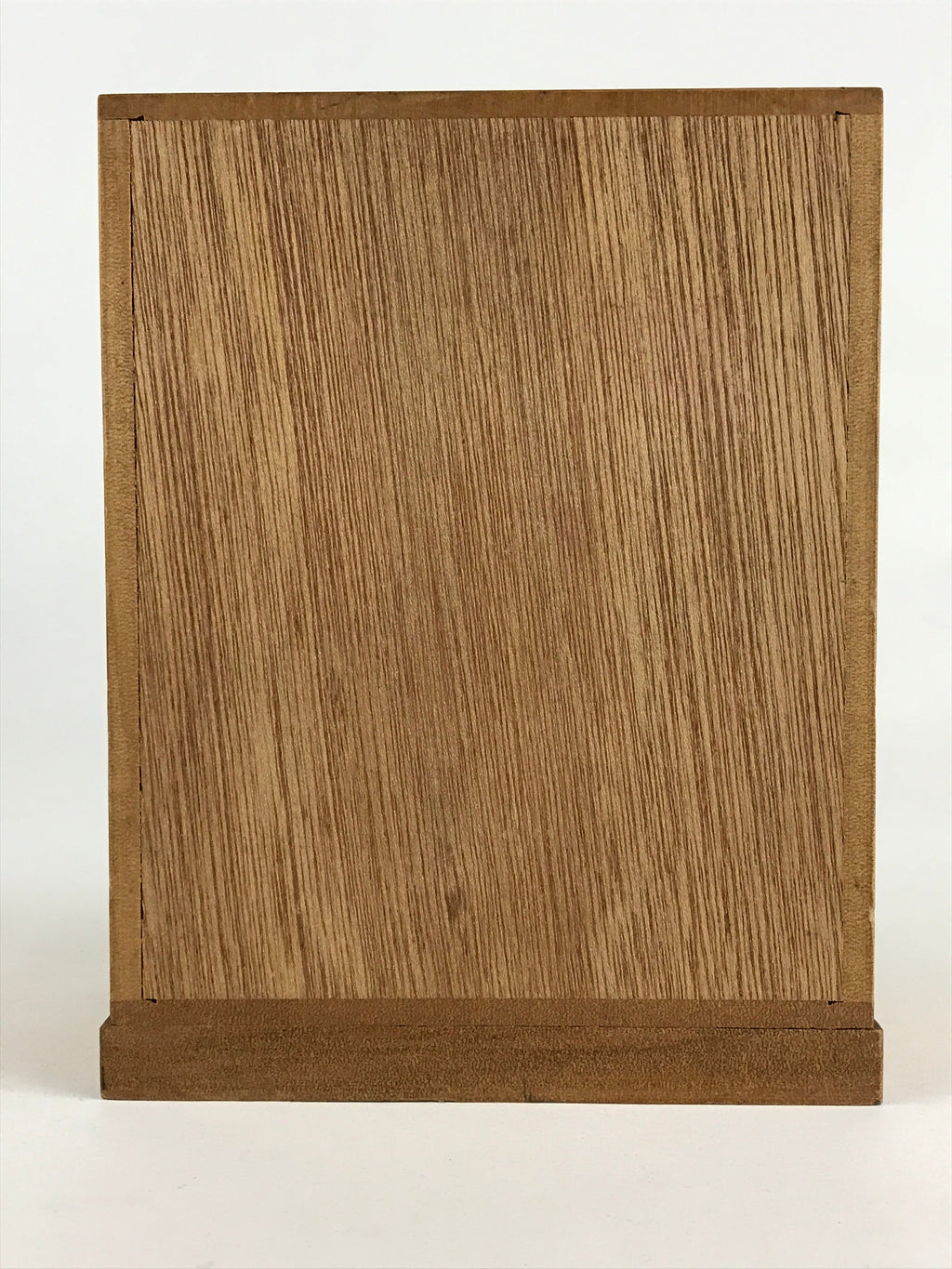 Japanese Wooden Sewing Box Haribako Vtg Tansu Chest 3 Drawers Family Crest T333