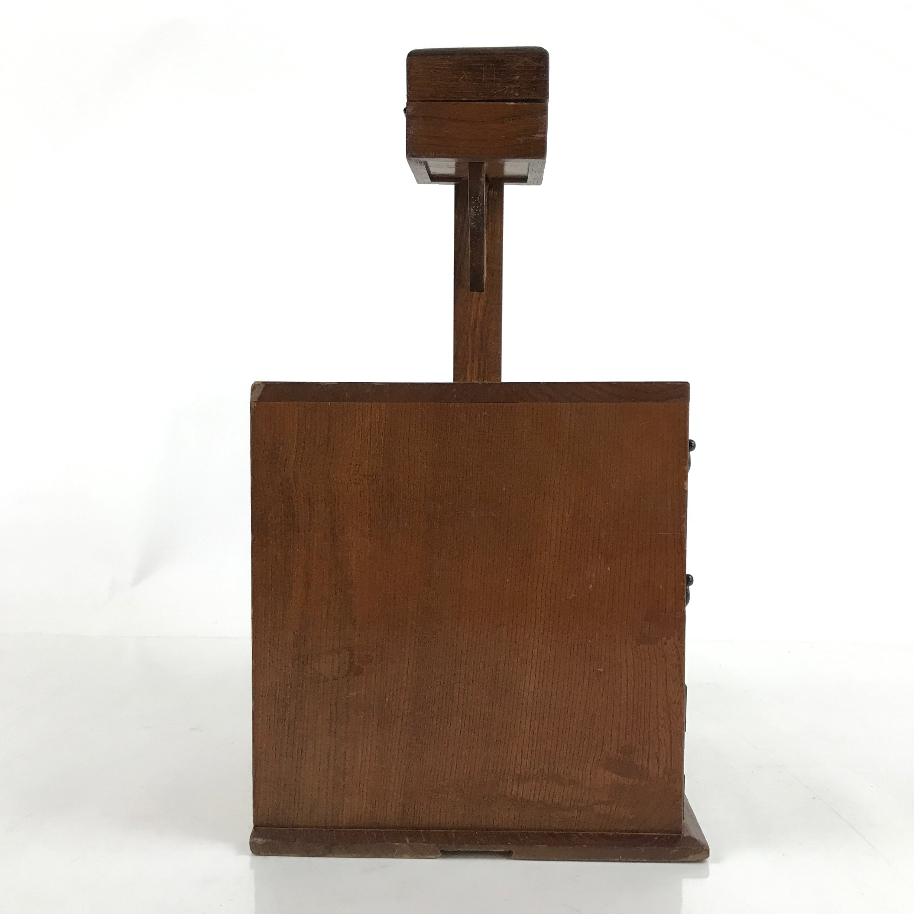 Japanese Wooden Sewing Box Haribako Vtg Tansu Chest 4 Drawers Pin Stand T394