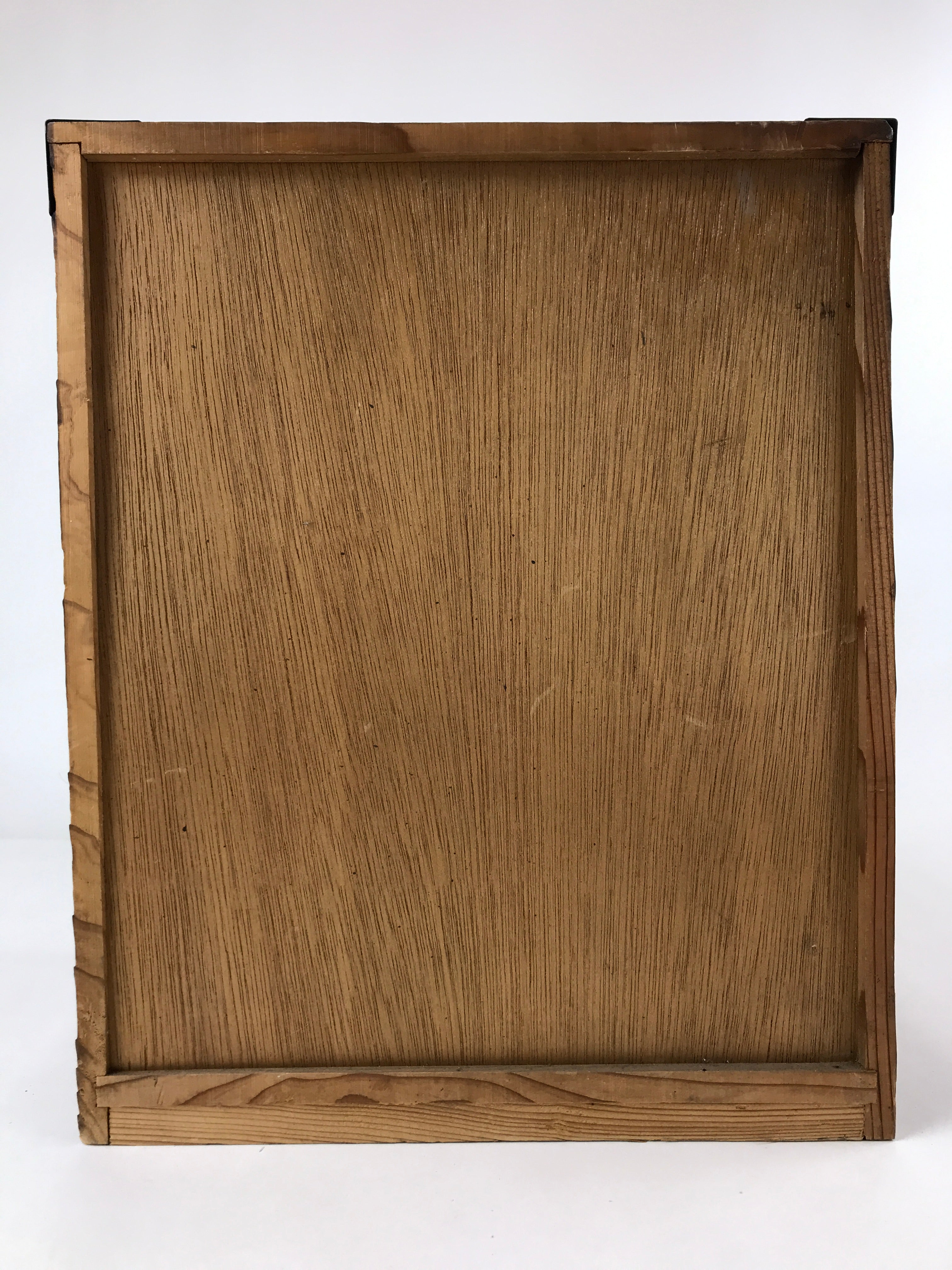 Japanese Wooden Sewing Box Haribako Vtg Tansu Chest 5 Drawers Brown T362