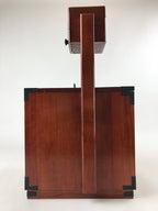 Japanese Wooden Sewing Box Haribako Vtg Tansu Chest 5 Drawers Pin Stand T359