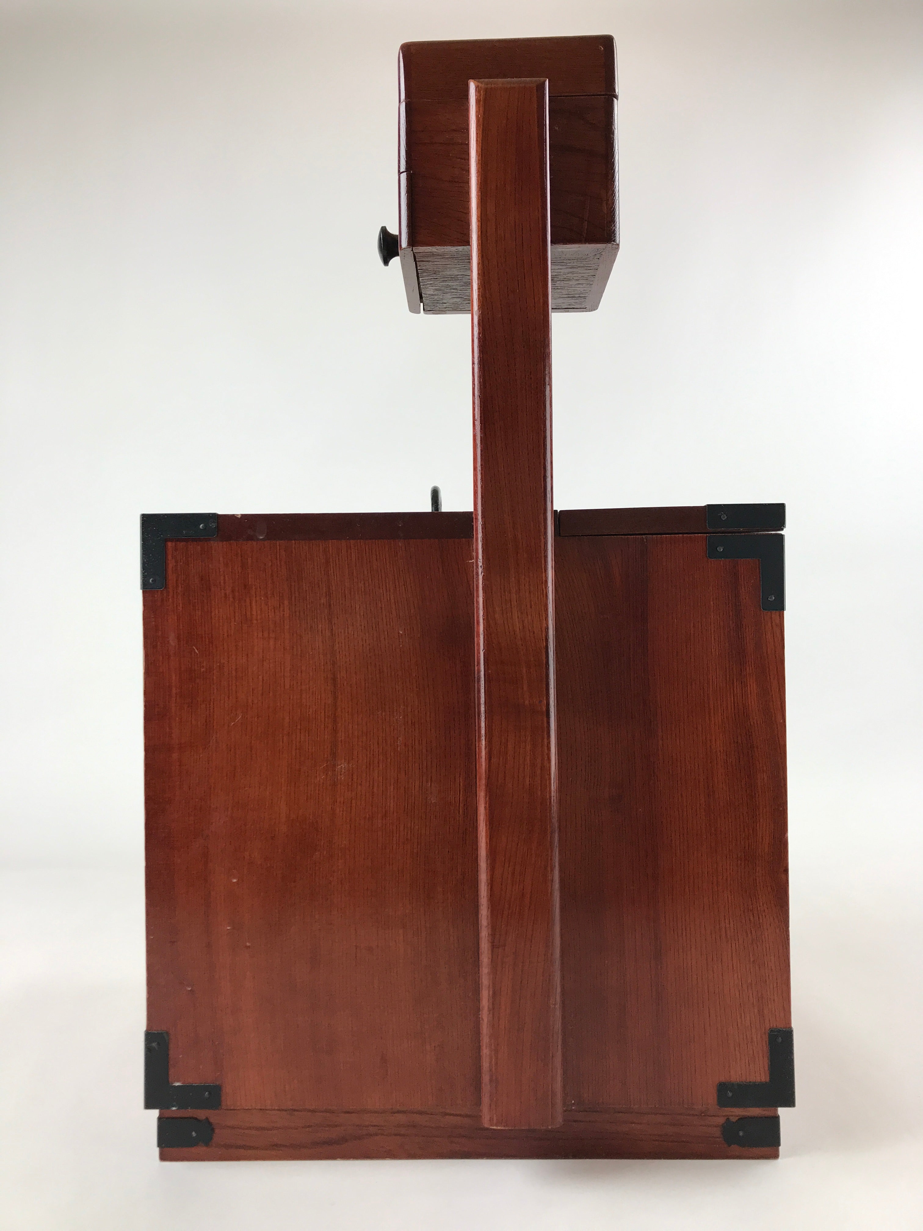 Japanese Wooden Sewing Box Haribako Vtg Tansu Chest 5 Drawers Pin Stand T359