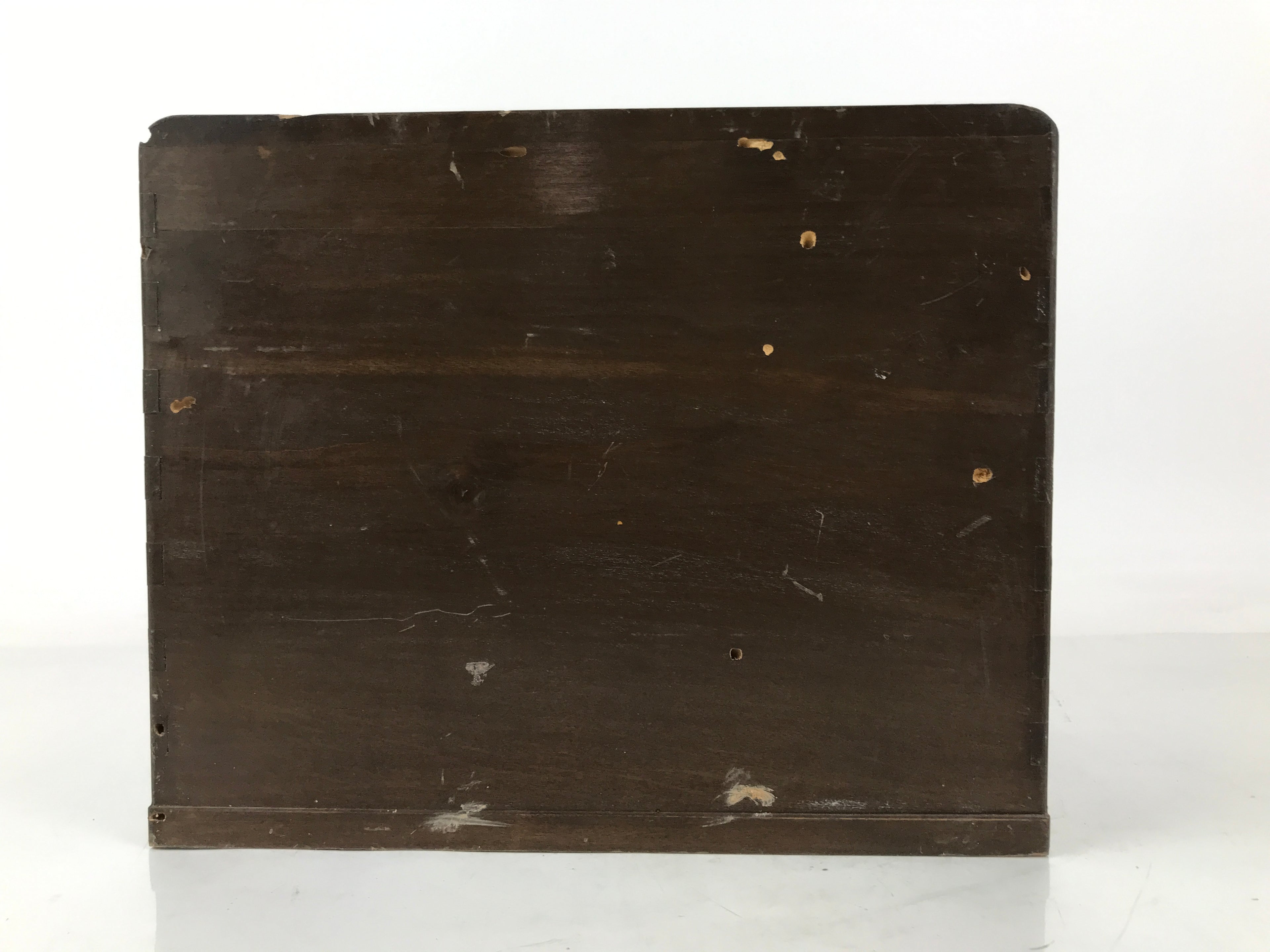 Japanese Wooden Sewing Box Haribako Vtg Tansu Trinket Chest 5 Drawers Brown T407